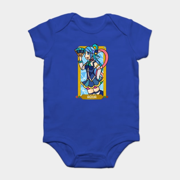 Aqua Baby Bodysuit by vizcan